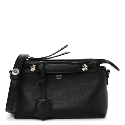 Fendi Vitello Dolce Mini By The Way Boston Bag Black 1 of 10
