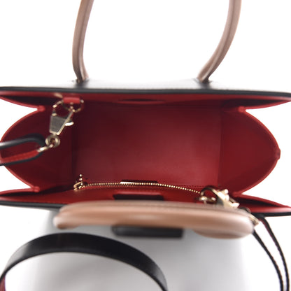 Christian Louboutin Calfskin Patent Leopard Studded Small Paloma Black 5 of 13