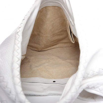 Bottega Veneta Cervo Deerskin Large Hobo White 5 of 10