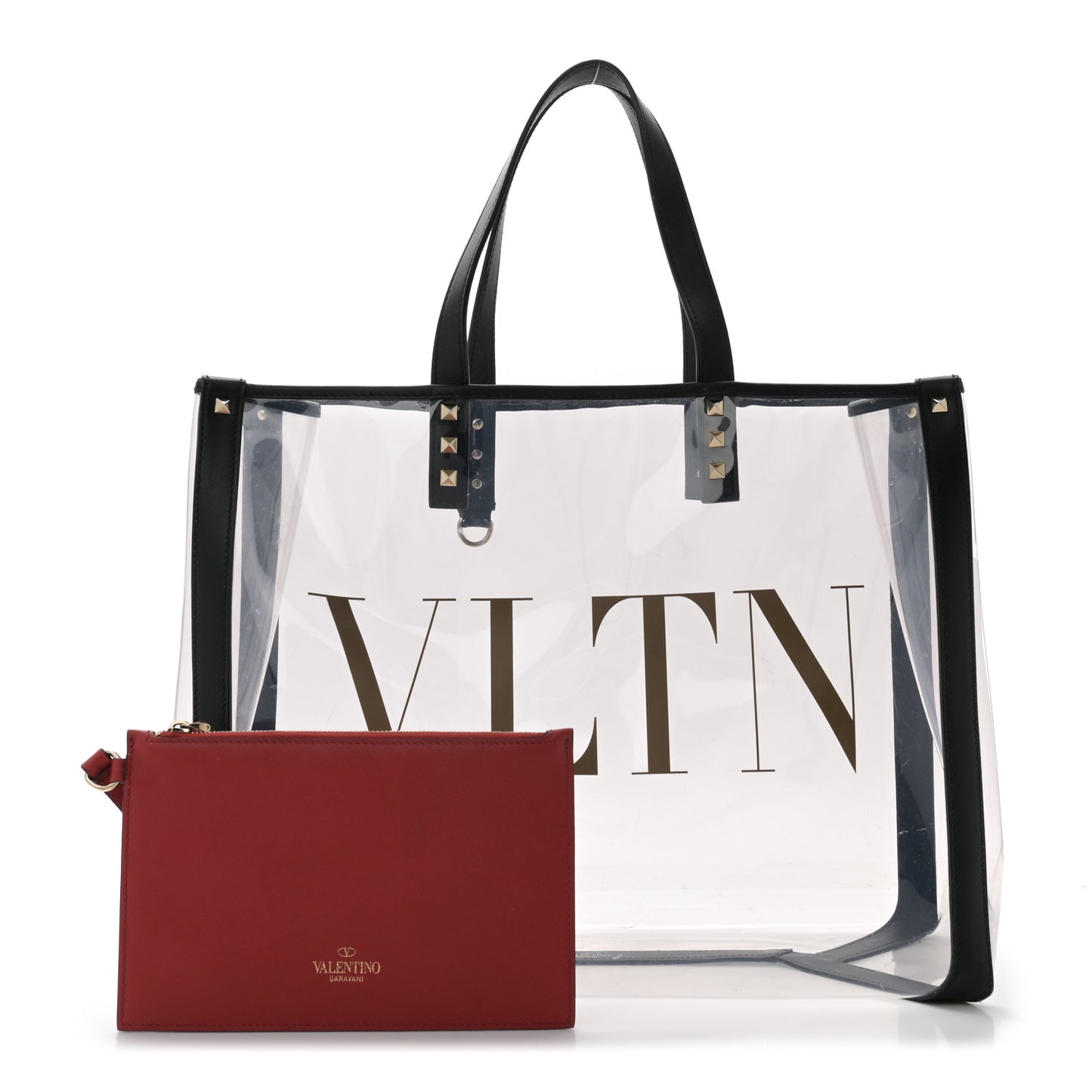 Plexy VLTN Shopping Bag Transparent