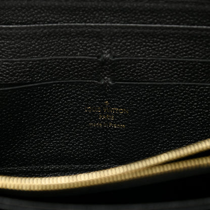 Louis Vuitton Empreinte Zippy Wallet Black 6 of 7