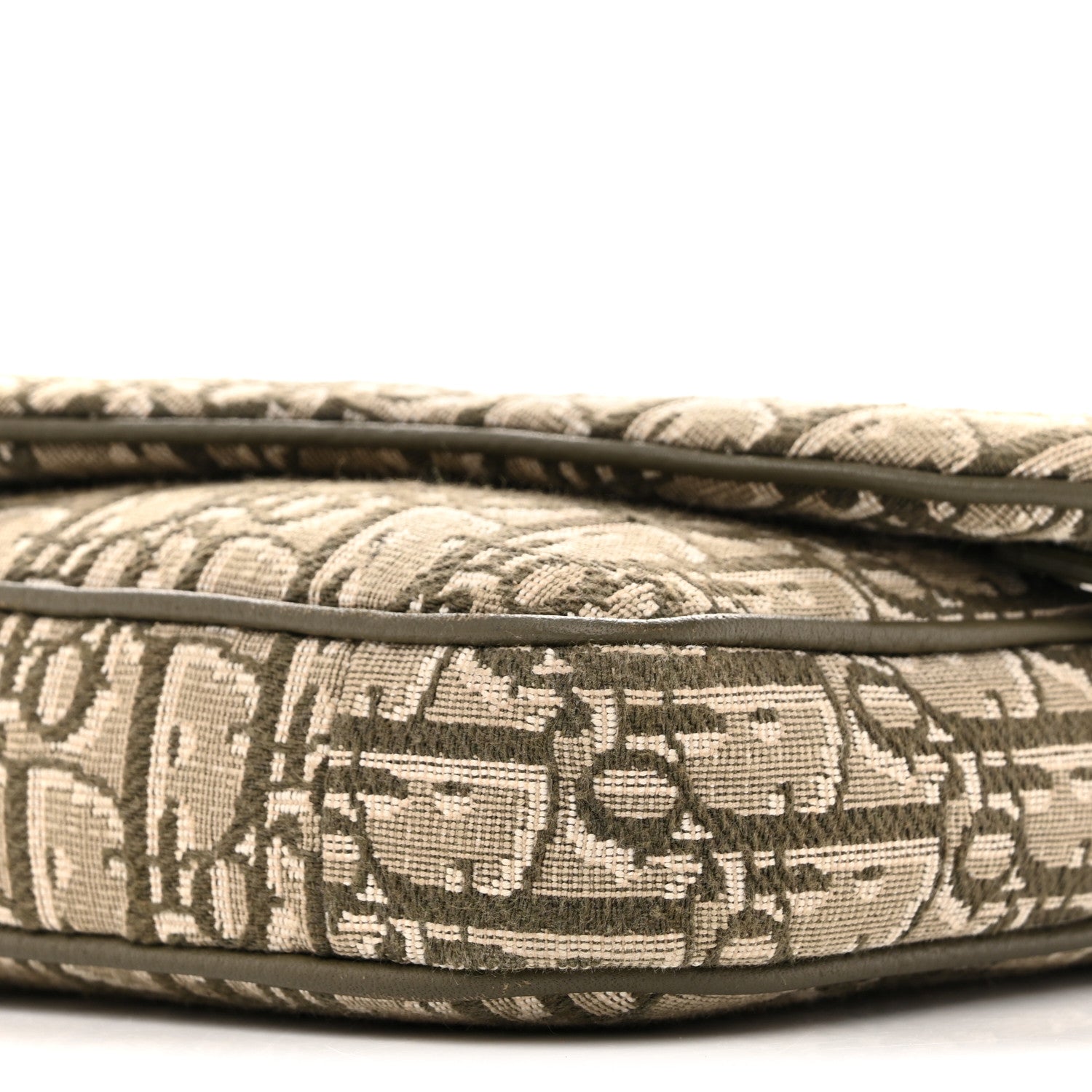 Christian Dior Oblique Saddle Triple Pouch Green 11 of 12