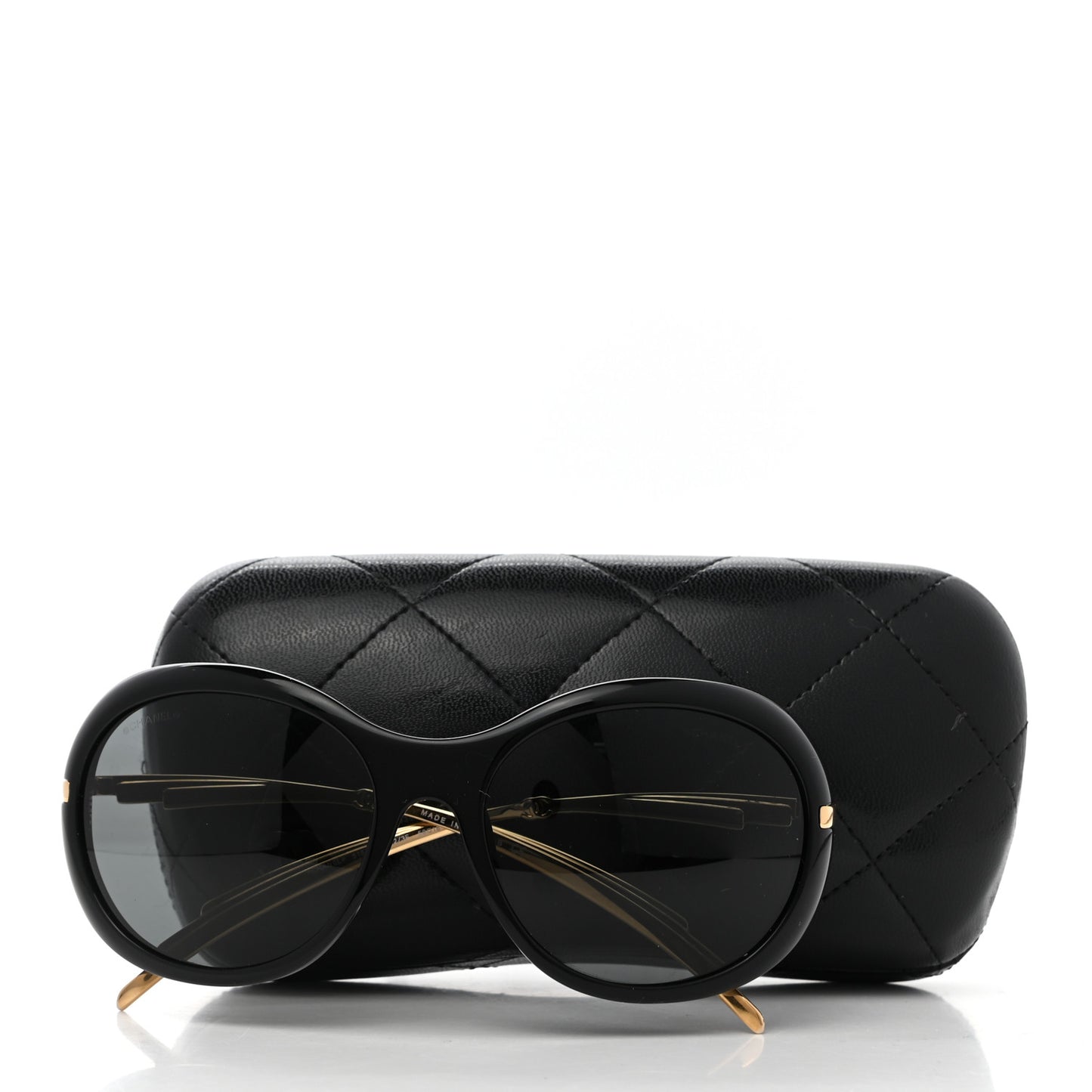 Acetate CC Sunglasses 5152 Black Gold