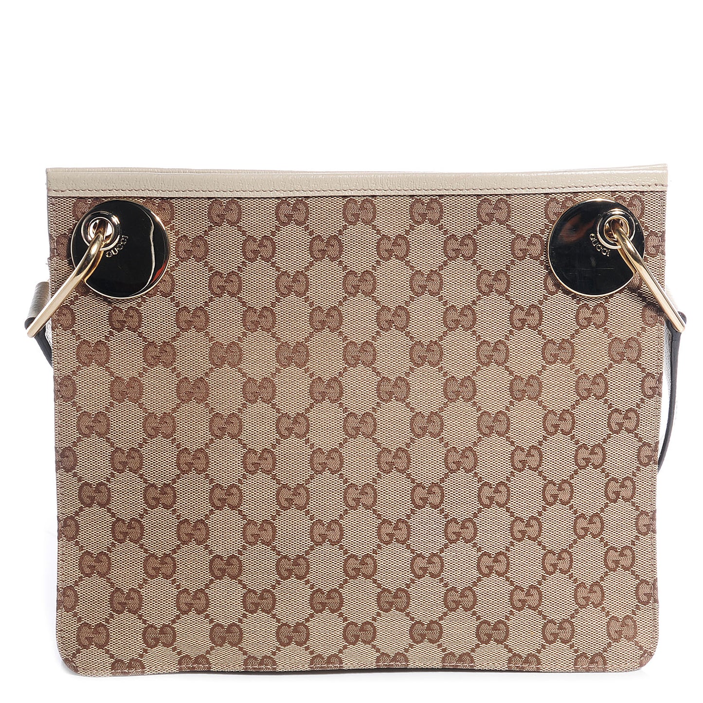 Monogram Eclipse Messenger Bag Off White
