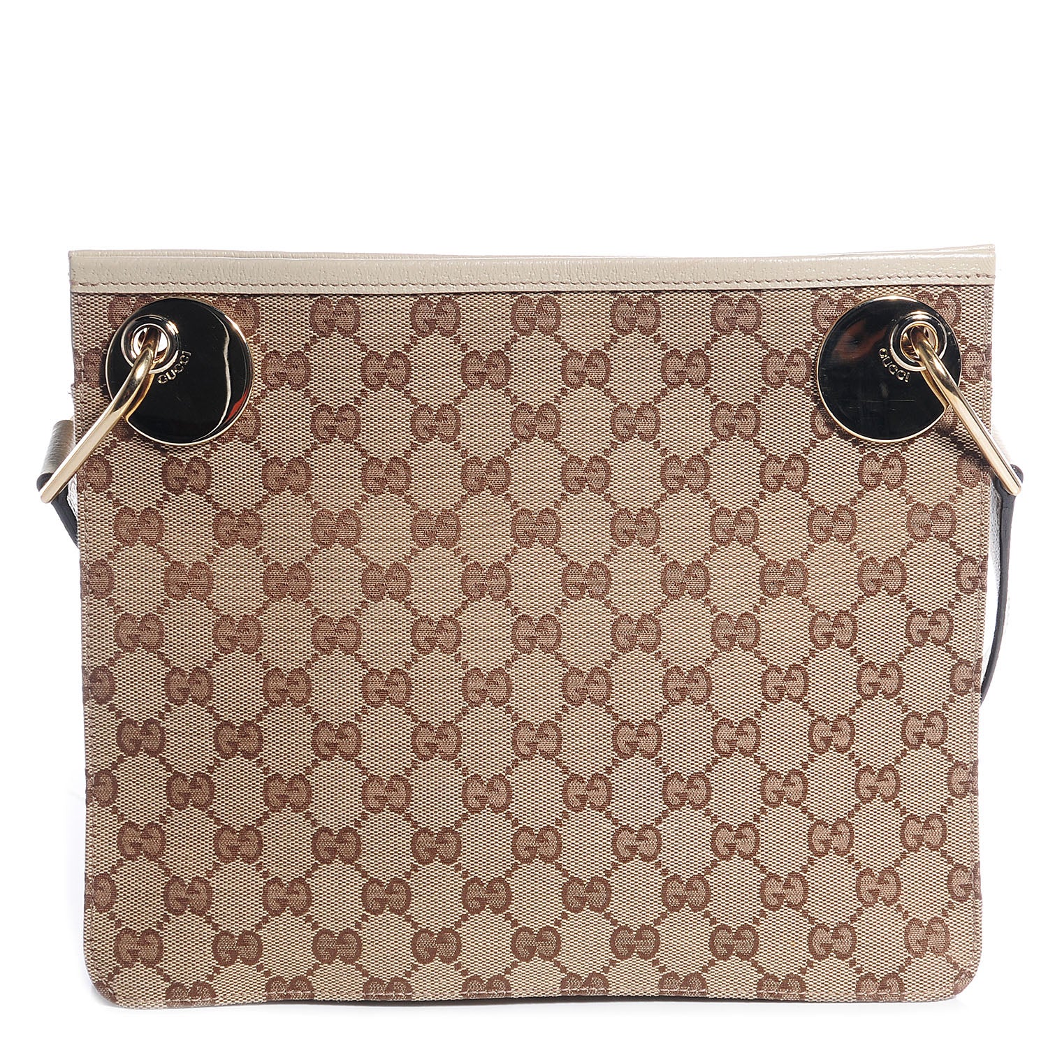 Gucci Monogram Eclipse Messenger Bag Off White 1 of 7