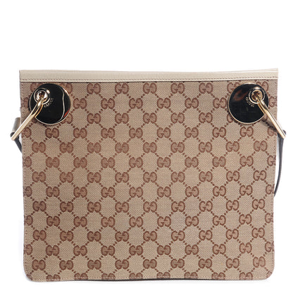 Gucci Monogram Eclipse Messenger Bag Off White 1 of 7