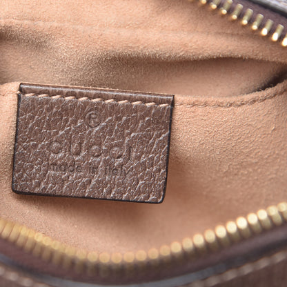 Gucci GG Supreme Monogram Web Mini Ophidia Shoulder Bag Brown 6 of 12