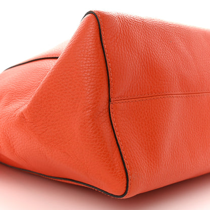 Gucci Dollar Calfskin Medium Swing Tote Sun Orange Pure Red 9 of 14