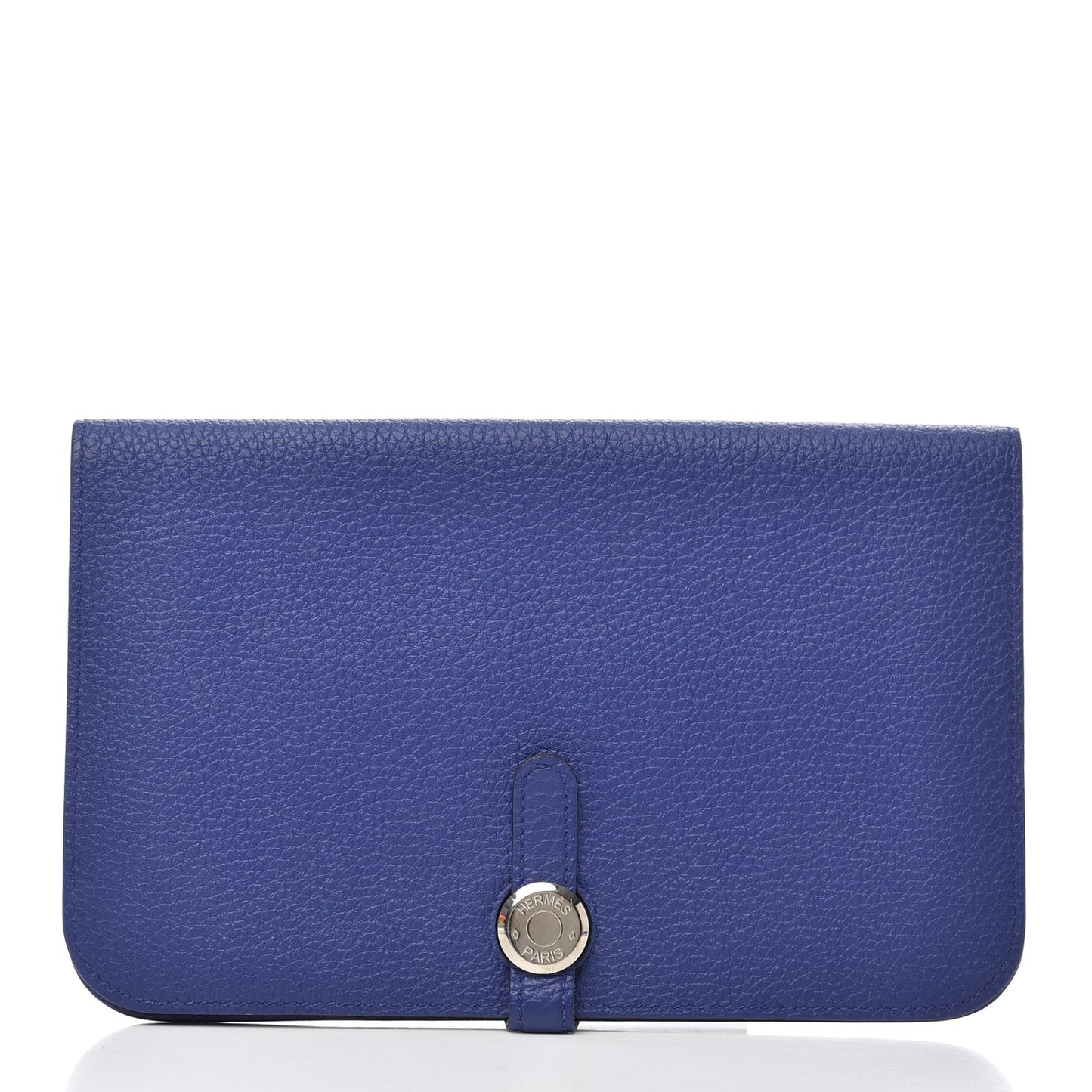 Togo Dogon Duo Wallet Bleu Electrique
