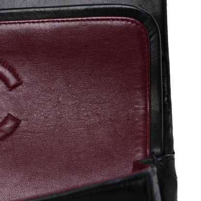 Chanel Lambskin Quilted Small Double Flap Black 12 of 24