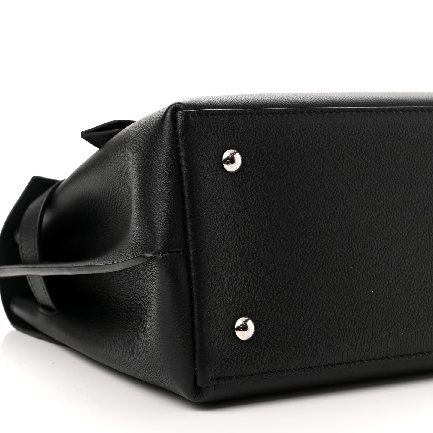 Soft Calfskin Lockme Ever MM Black