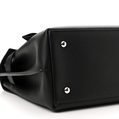 Louis Vuitton Soft Calfskin Lockme Ever MM Black 8 of 9