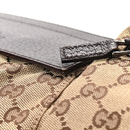 Gucci GG Monogram Double Pocket Belt Bag Dark Brown 7 of 10