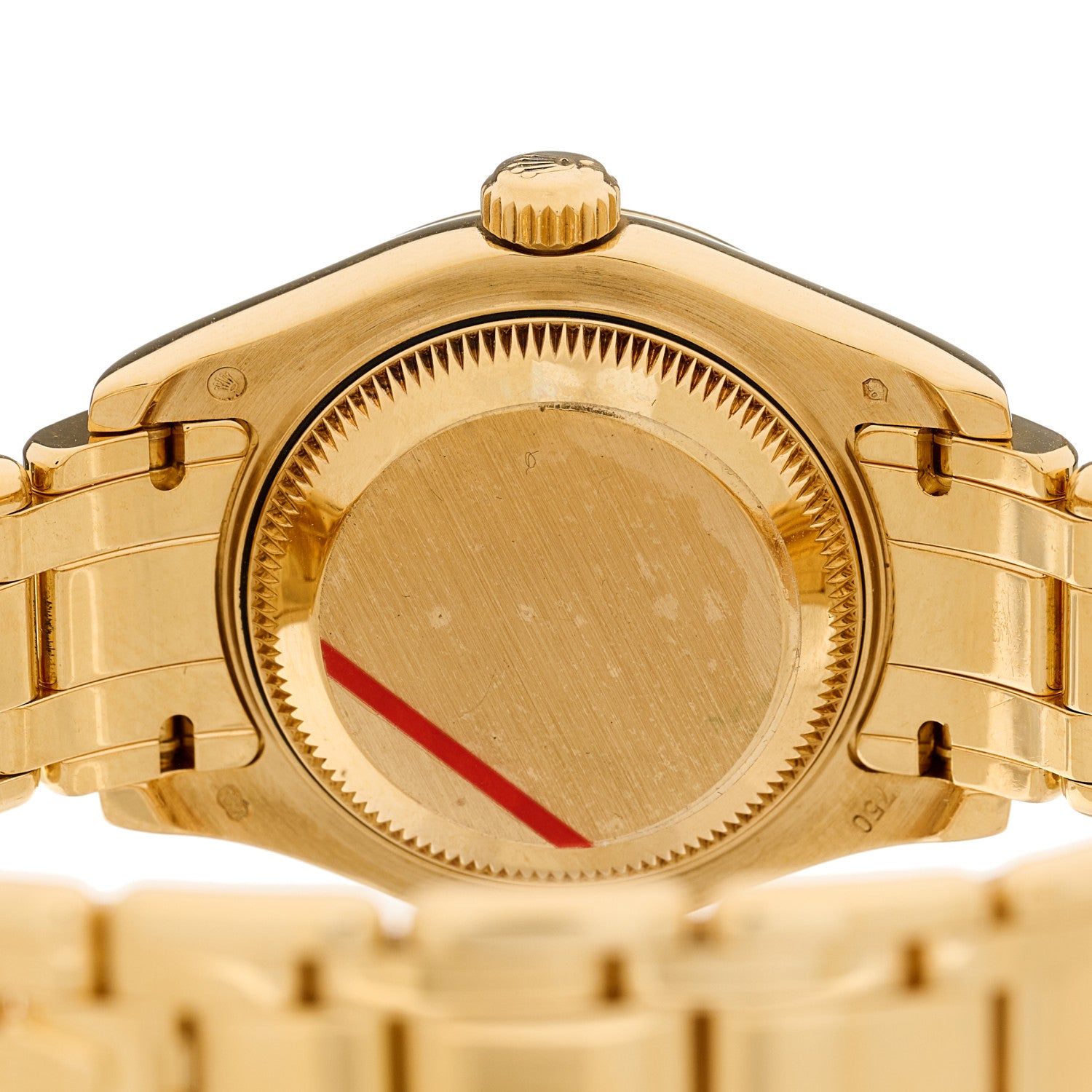 Rolex 18K Yellow Gold Diamond Mother of Pearl 29mm Pearlmaster Datejust Watch 80318 4 of 5