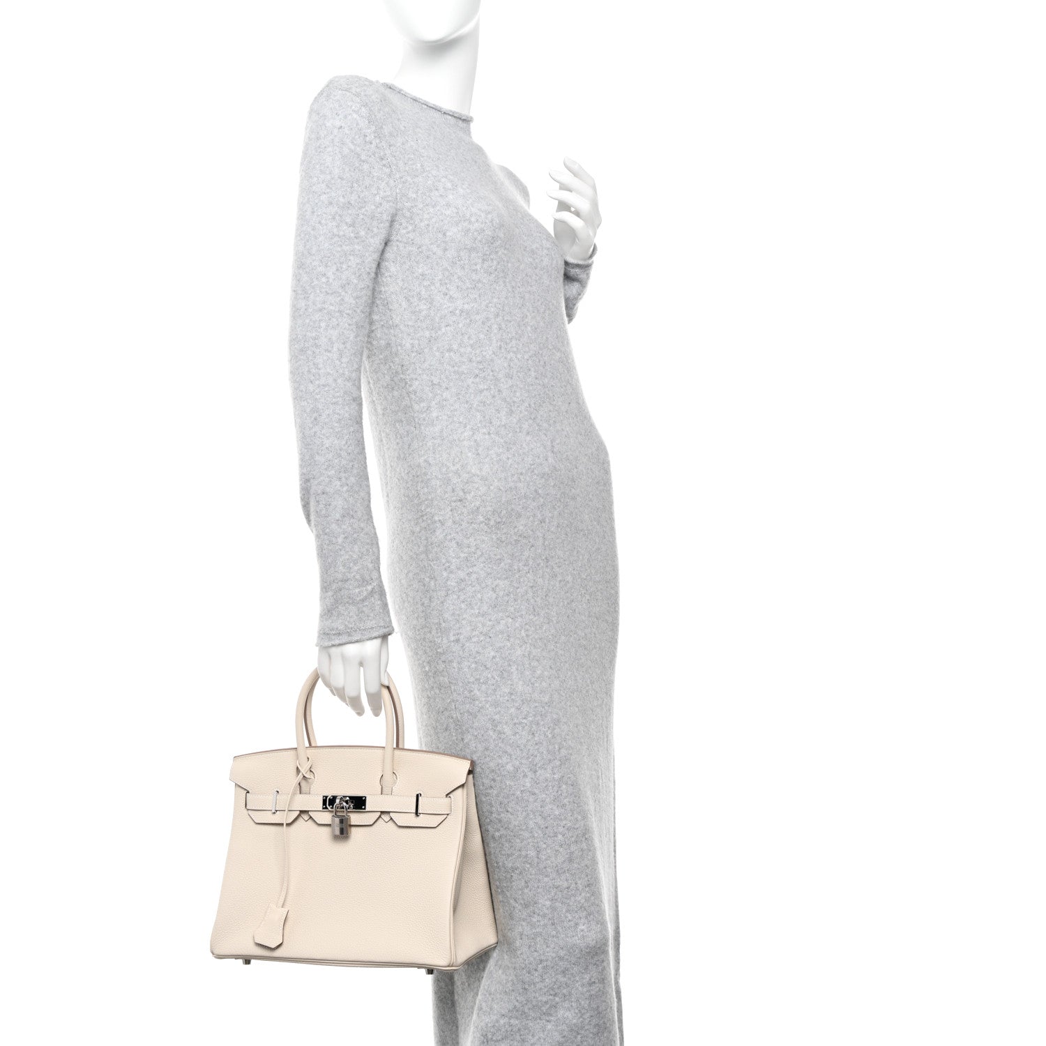 Hermes Togo Birkin 30 Craie 2 of 11