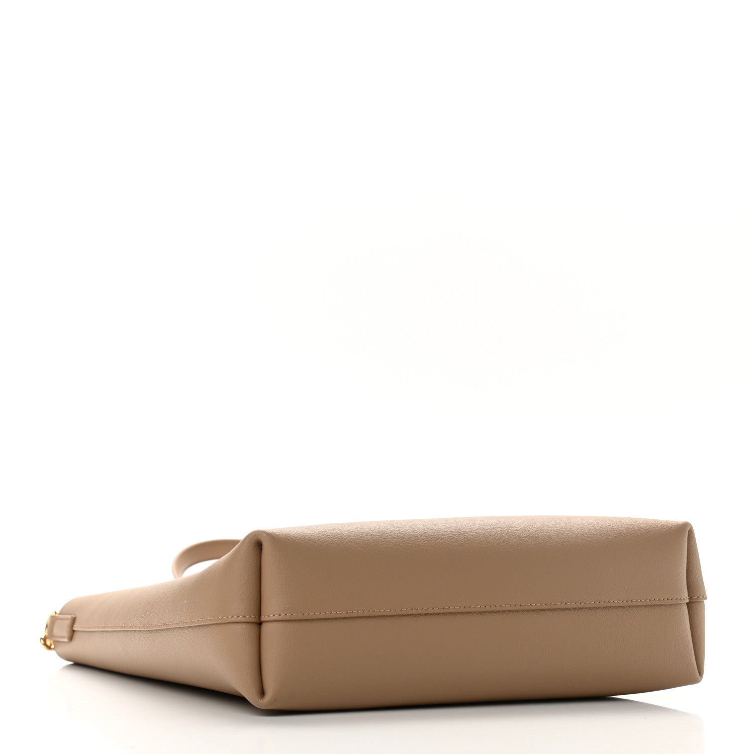 Saint Laurent Calfskin Toy Shopping Tote Dark Toffee 4 of 10