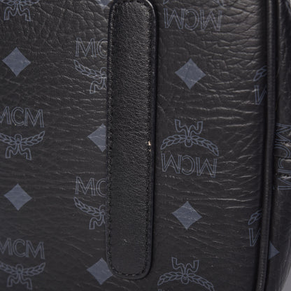 MCM Visetos Large Liz Reversible Shopper Tote Black 15 of 20