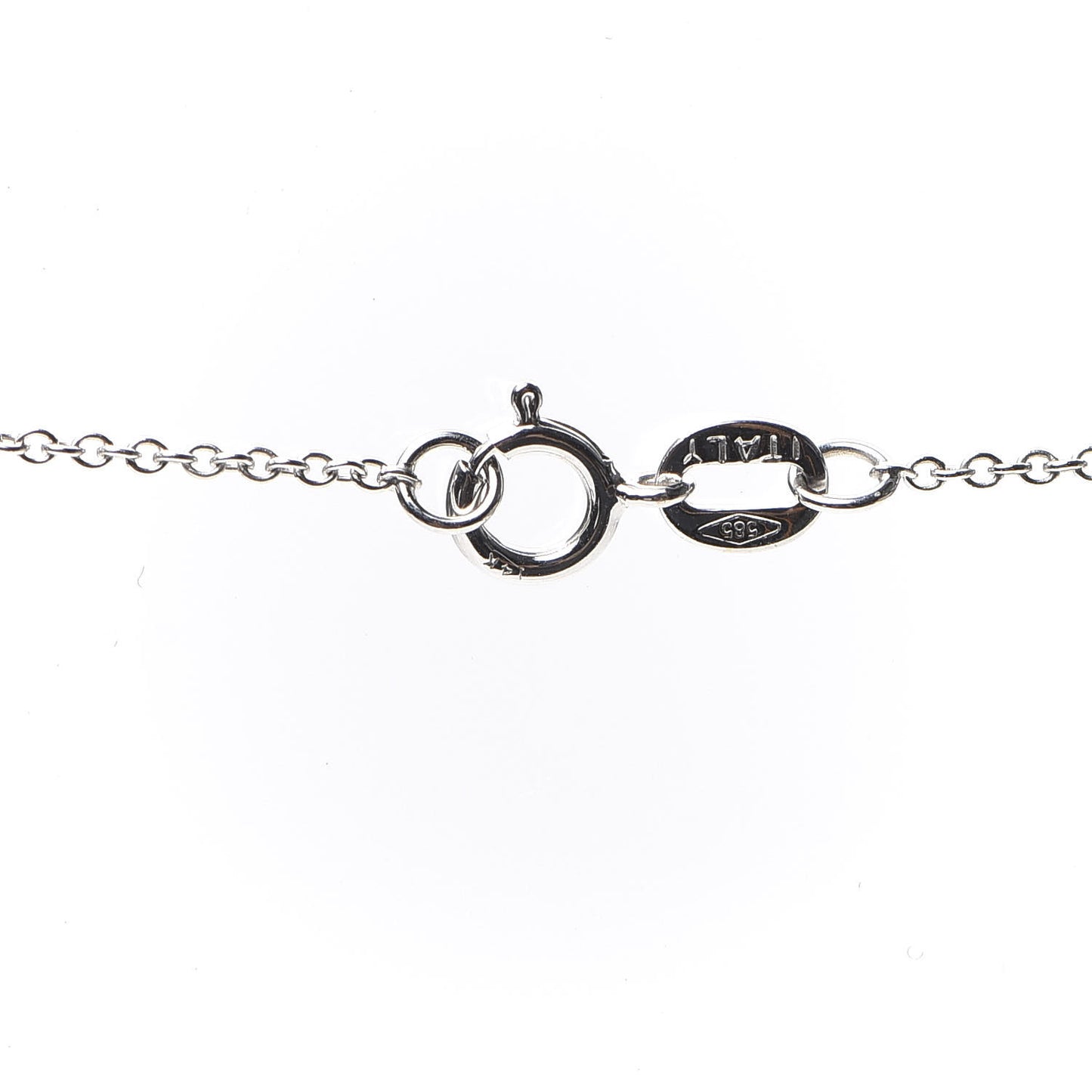 14K White Gold Diamond Akoya Pearl Heart Drop Pendant Necklace