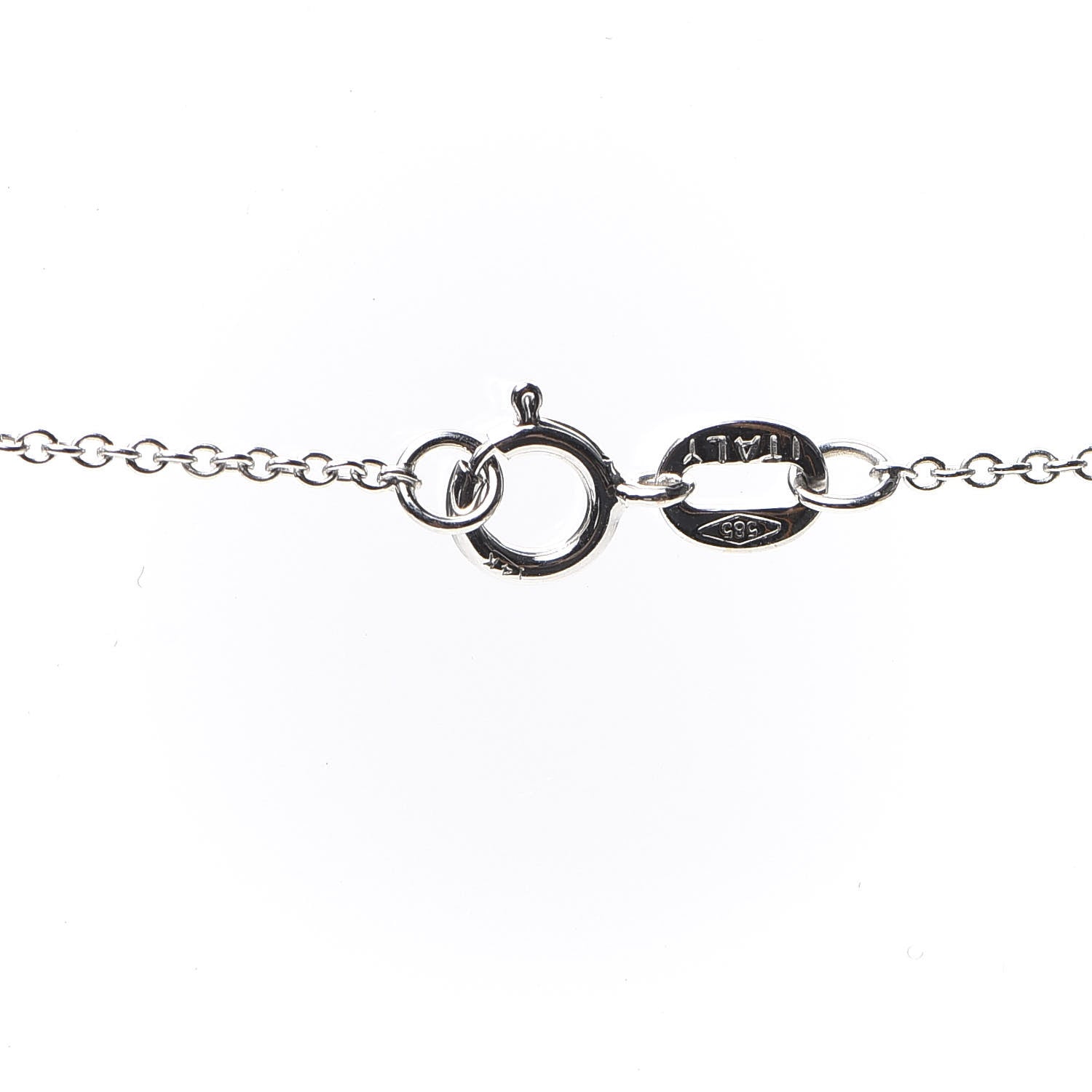 Mikimoto 14K White Gold Diamond Akoya Pearl Heart Drop Pendant Necklace 4 of 4