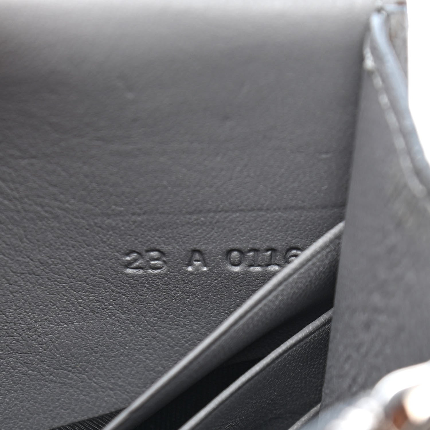 Givenchy Sugar Goatskin Pandora Chain Wallet Grey 6 of 8