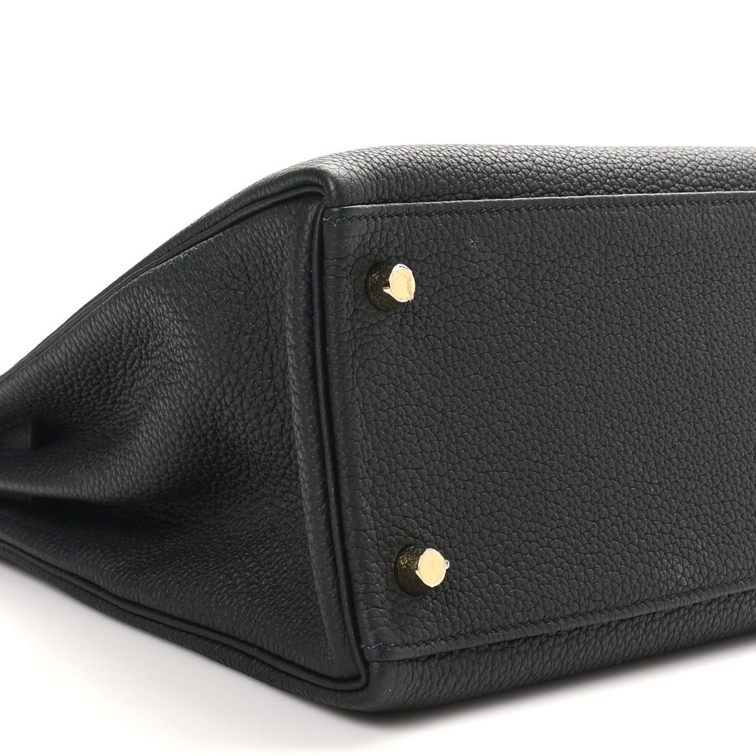 Hermes Togo Kelly Retourne 28 Black 9 of 10