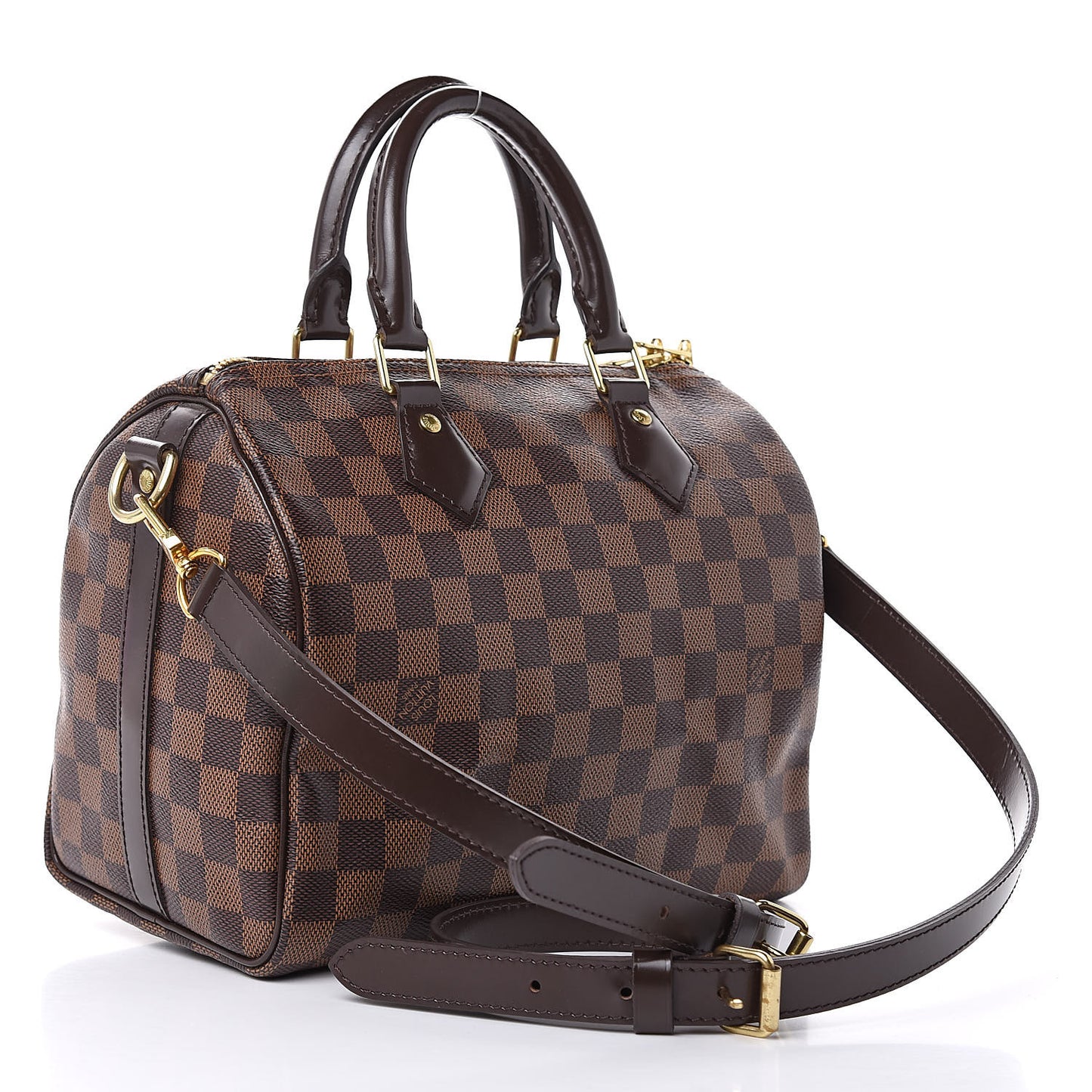 Damier Ebene Speedy Bandouliere 25