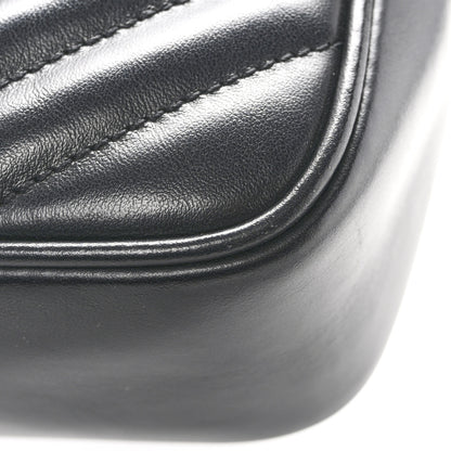 Saint Laurent Calfskin Matelasse Monogram Monochrome Lou Camera Bag Black 12 of 12