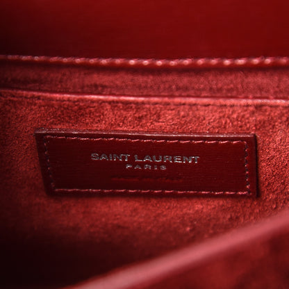 Saint Laurent Calfskin Medium Monogram Sunset Pallisandre 7 of 10