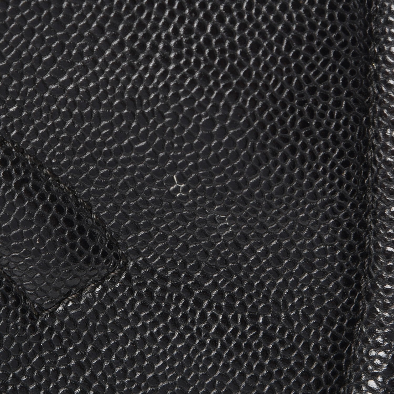 Chanel Caviar Half Moon Large Flap Black 8 of 10