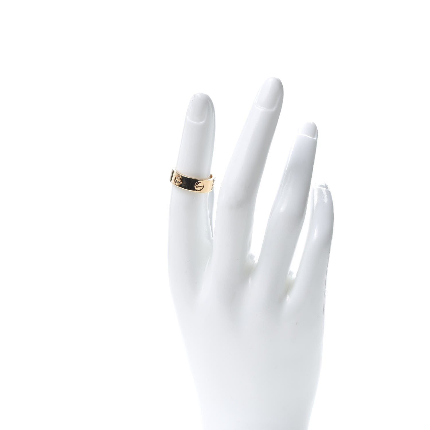 Cartier 18K Yellow Gold 5.5mm LOVE Ring 49 4.75 2 of 6