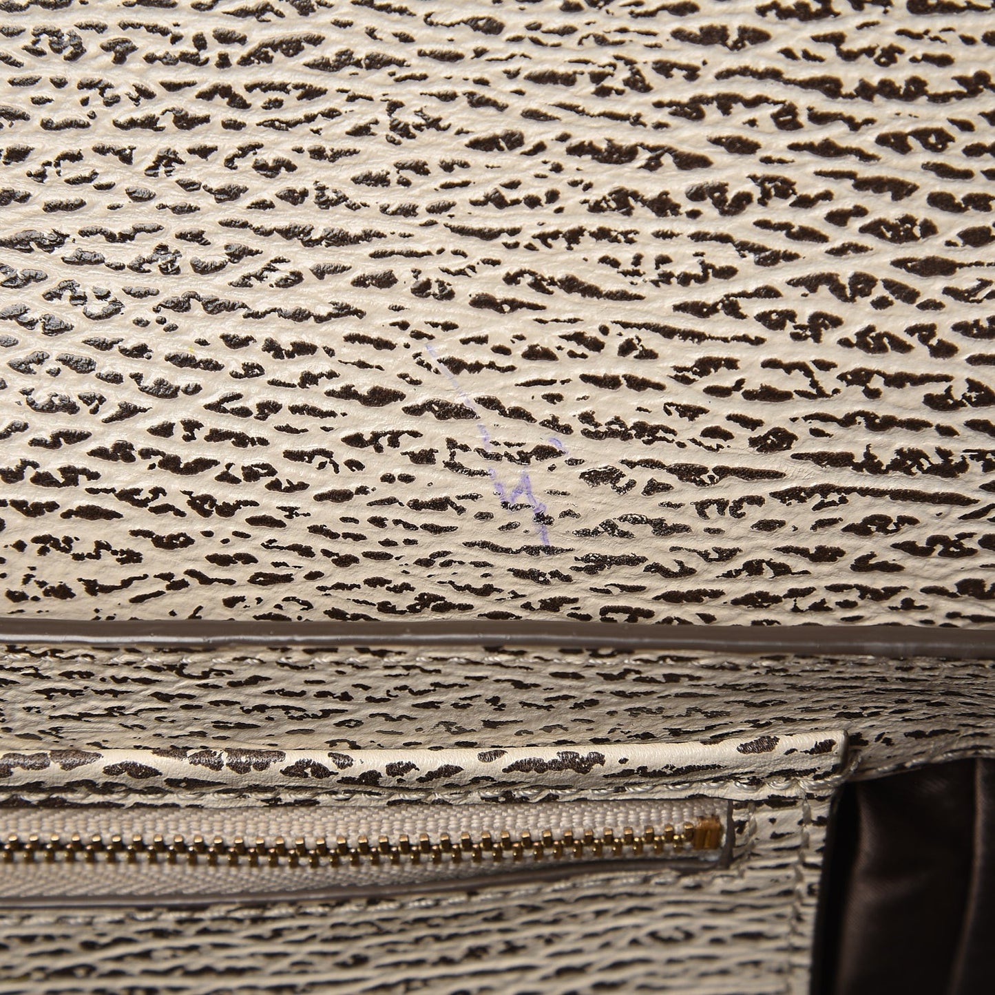 3.1 Textured Calfskin Large Pashli Satchel Tote Bag Brown Beige