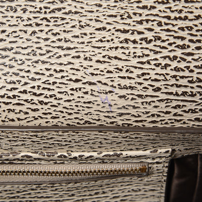 3.1 Phillip Lim 3.1 Textured Calfskin Large Pashli Satchel Tote Bag Brown Beige 14 of 19