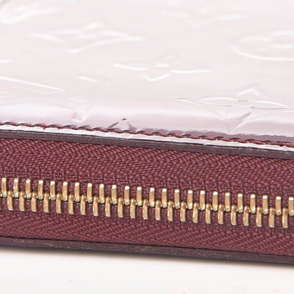 Louis Vuitton Vernis Zippy Wallet Rouge Fauviste 7 of 9