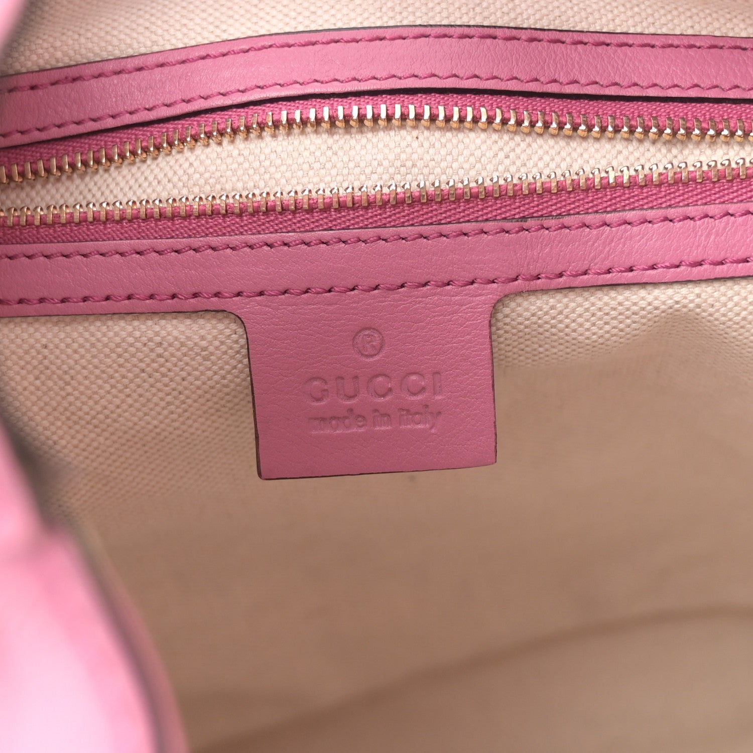 Gucci Soft Grained Calfskin Small Jackie Hobo Pink 6 of 10