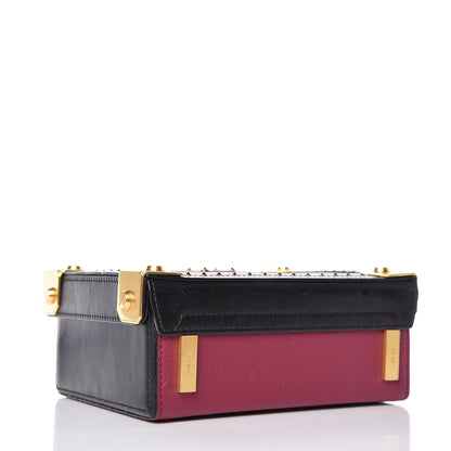 MCM Odeon Calfskin Small Berlin Crossbody Purple 4 of 14