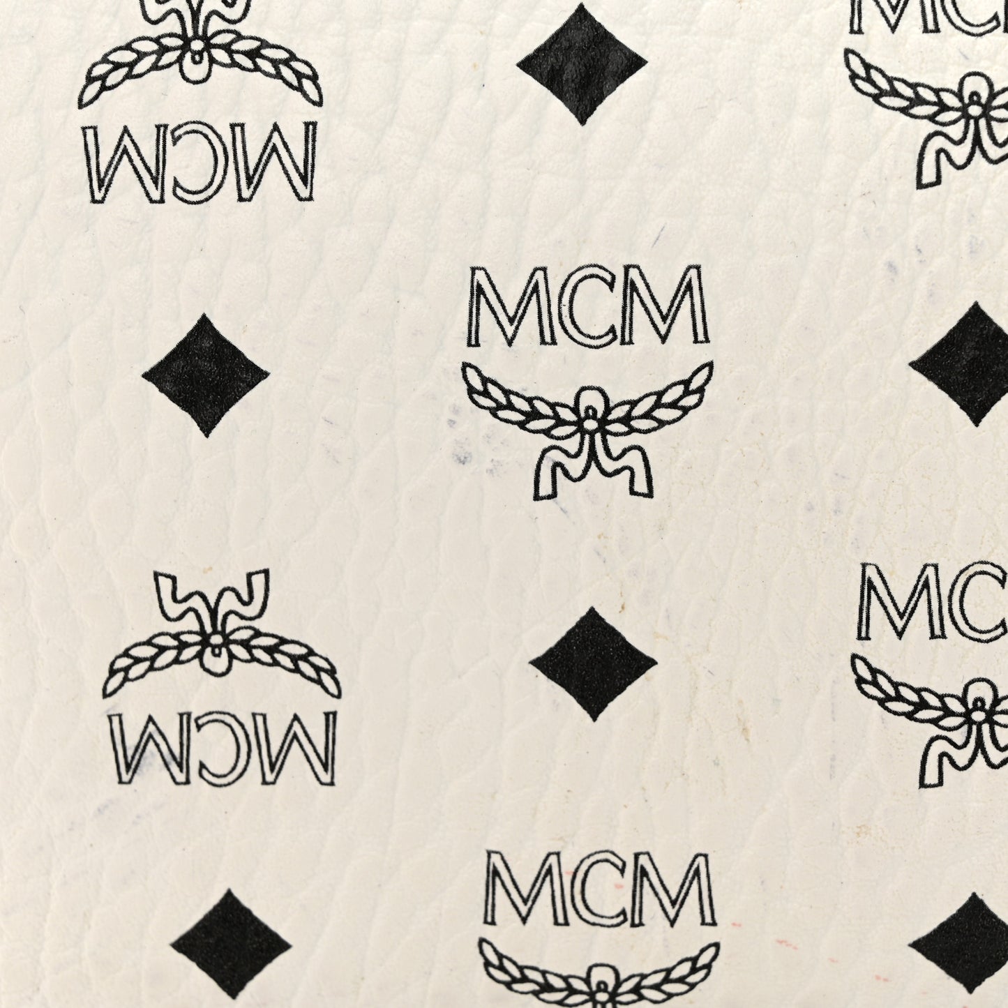 Visetos Liz Shopper Tote Pouch White Black