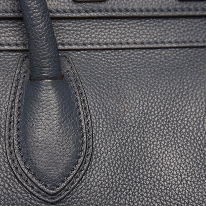 Celine Drummed Calfskin Mini Luggage Orage 12 of 12