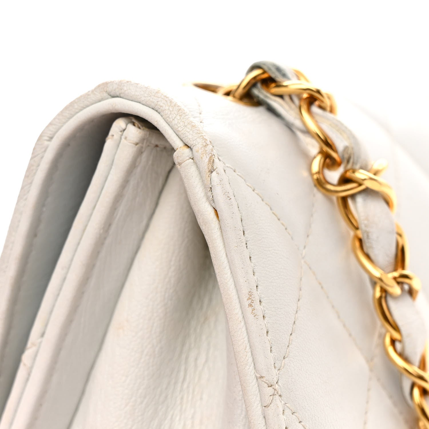 Chanel Lambskin Quilted Single Flap White 15 of 15
