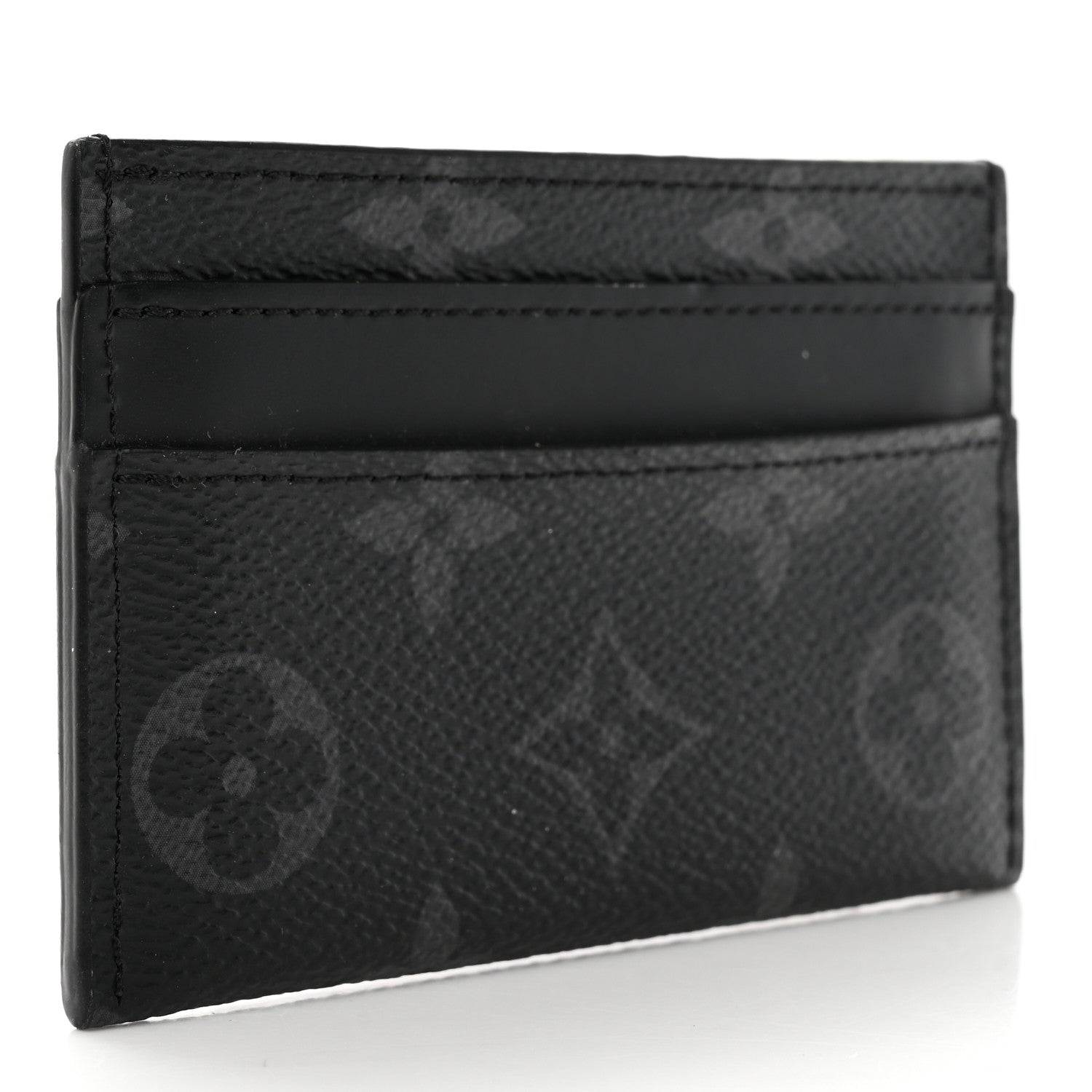 Louis Vuitton Monogram Eclipse Porte-Cartes Double Card Holder 3 of 8