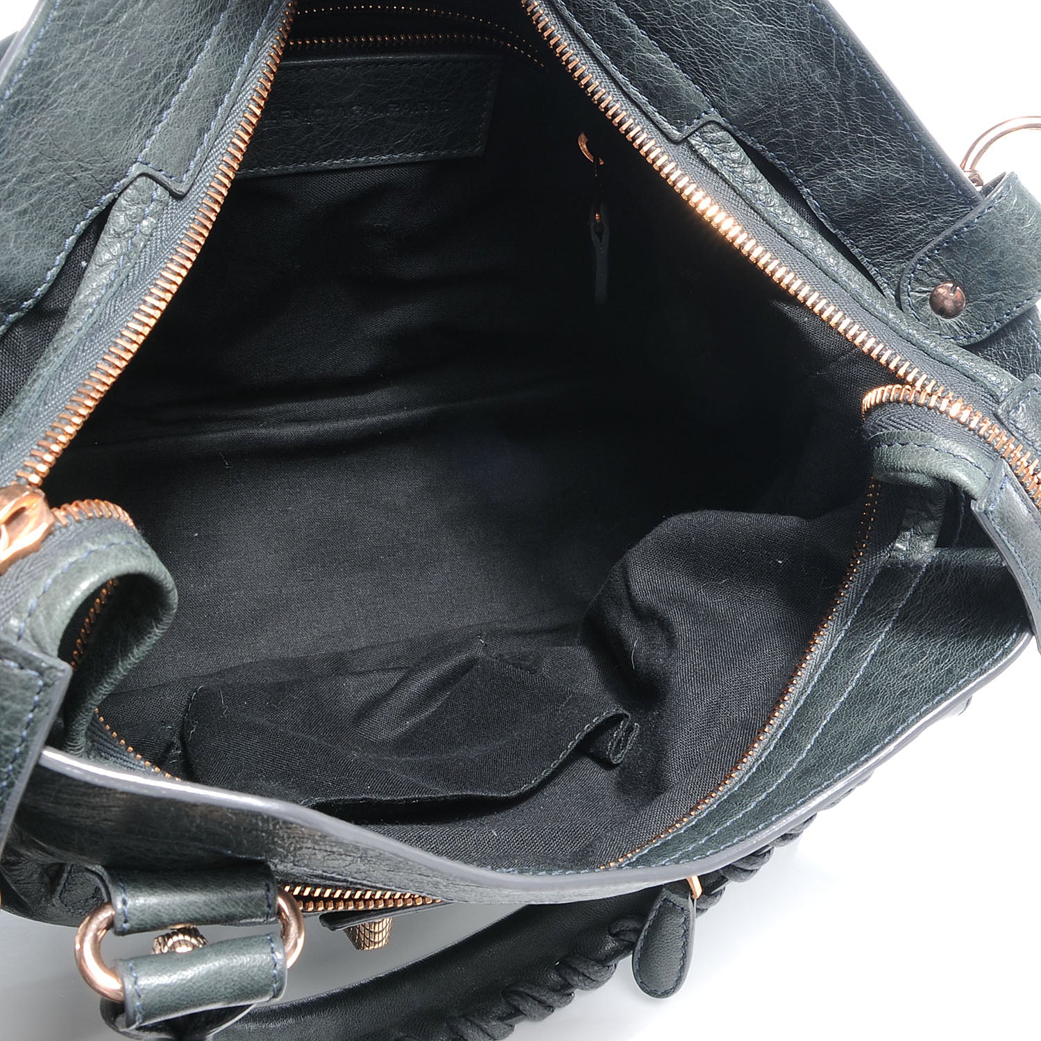 Balenciaga Agneau Giant 12 Rose Gold Hardware Town Anthracite 7 of 9