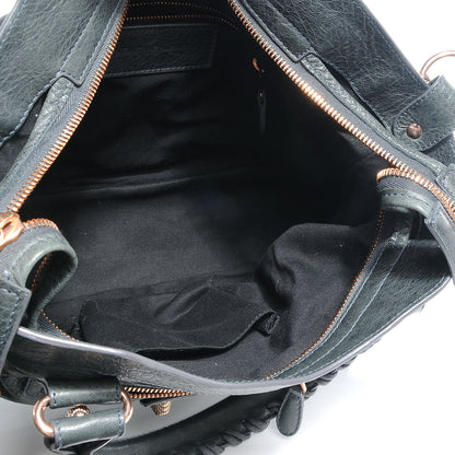Balenciaga Agneau Giant 12 Rose Gold Hardware Town Anthracite 7 of 9