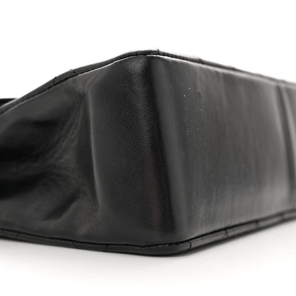 Chanel Lambskin Quilted Medium Single Flap Black 10 of 18