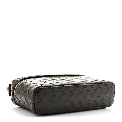 Bottega Veneta Calfskin Intrecciato Bang Bang Vanity Case Kaki 4 of 10