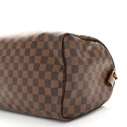 Louis Vuitton Damier Ebene Speedy 30 10 of 11