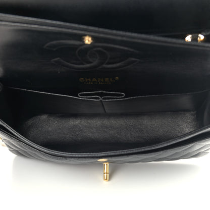 Chanel Caviar Quilted Medium Double Flap Black 5 of 12