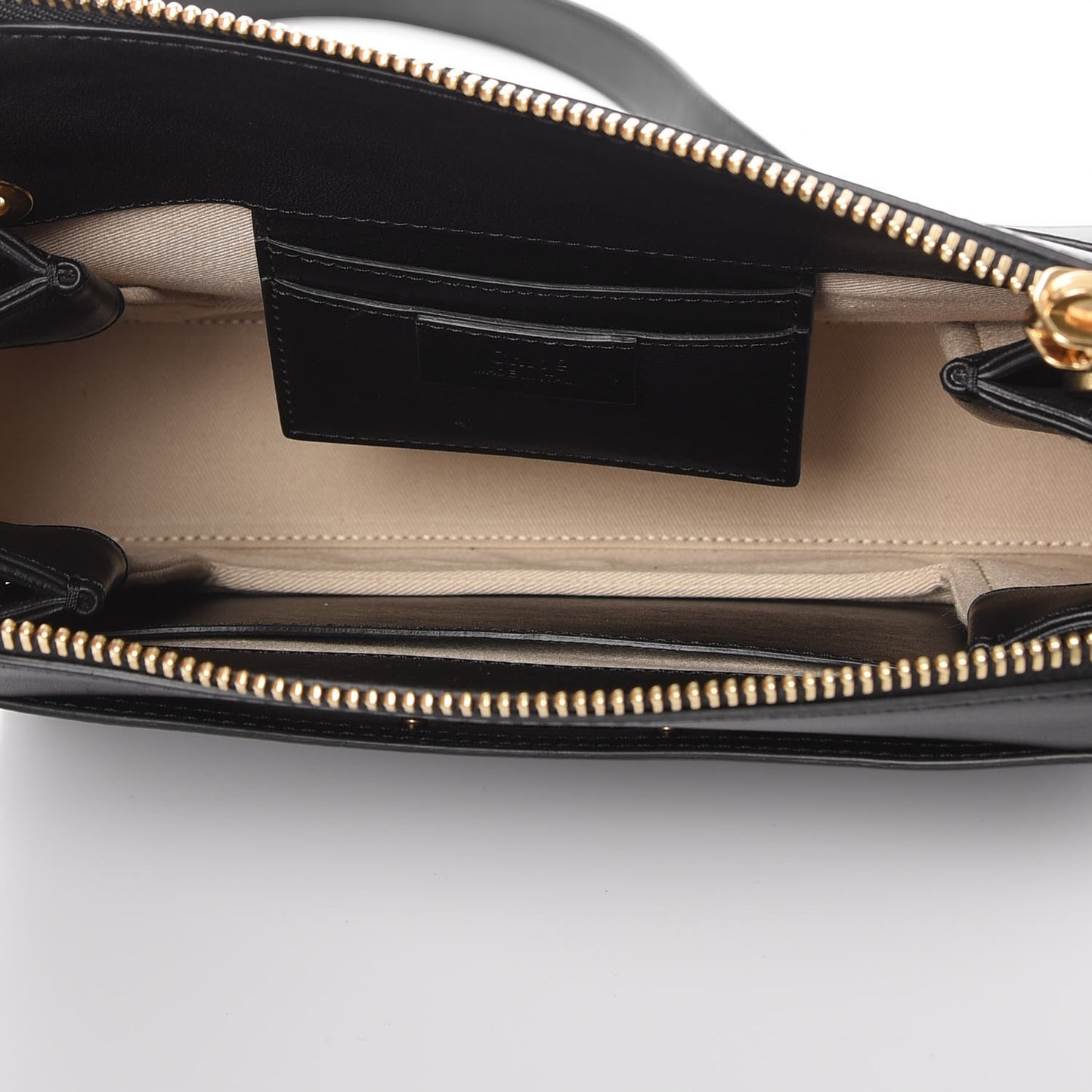 Calfskin Medium Roy Bag Black