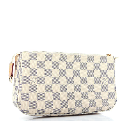 Louis Vuitton Damier Azur Pochette Accessories NM 3 of 7