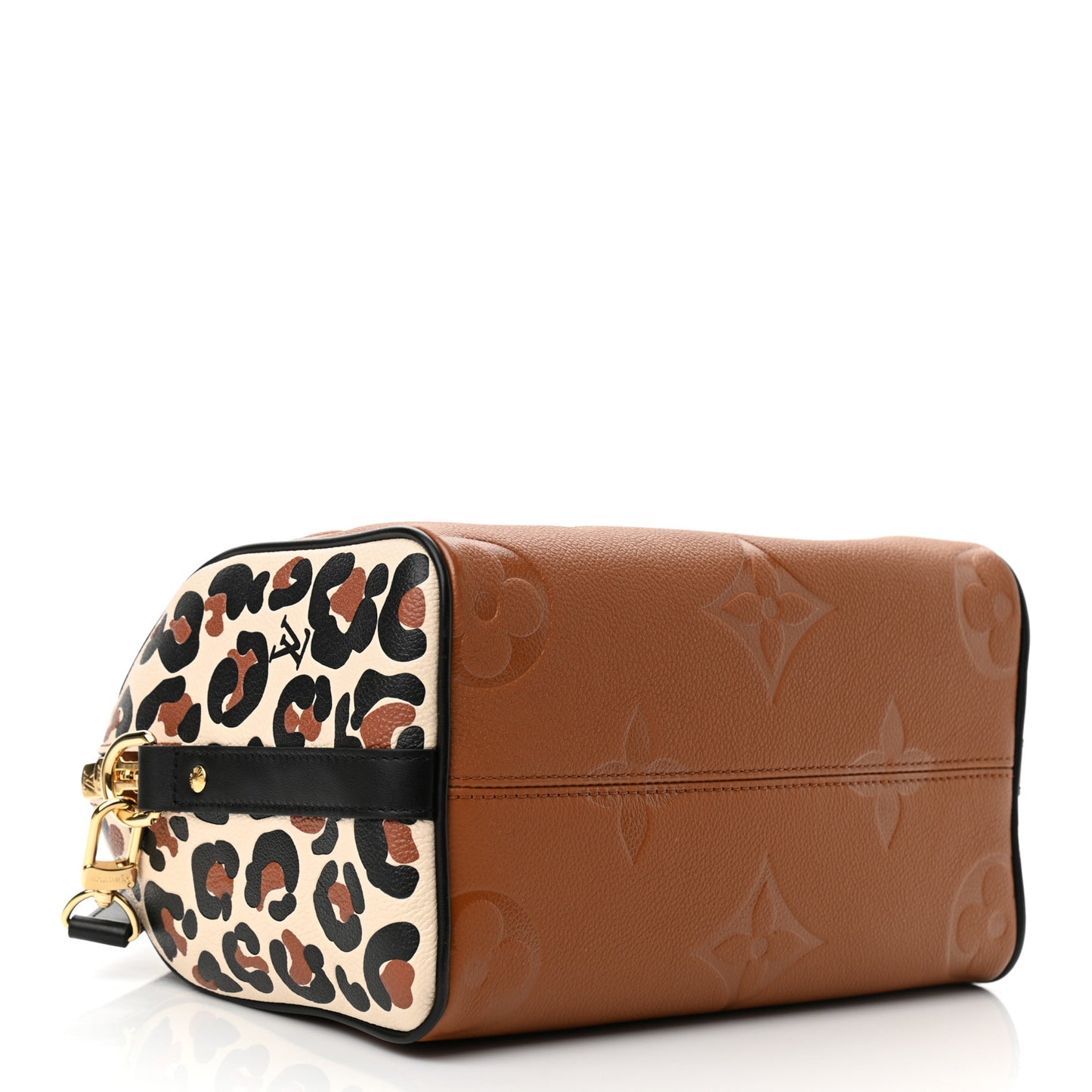Empreinte Monogram Giant Wild At Heart Speedy Bandouliere 25 Caramel
