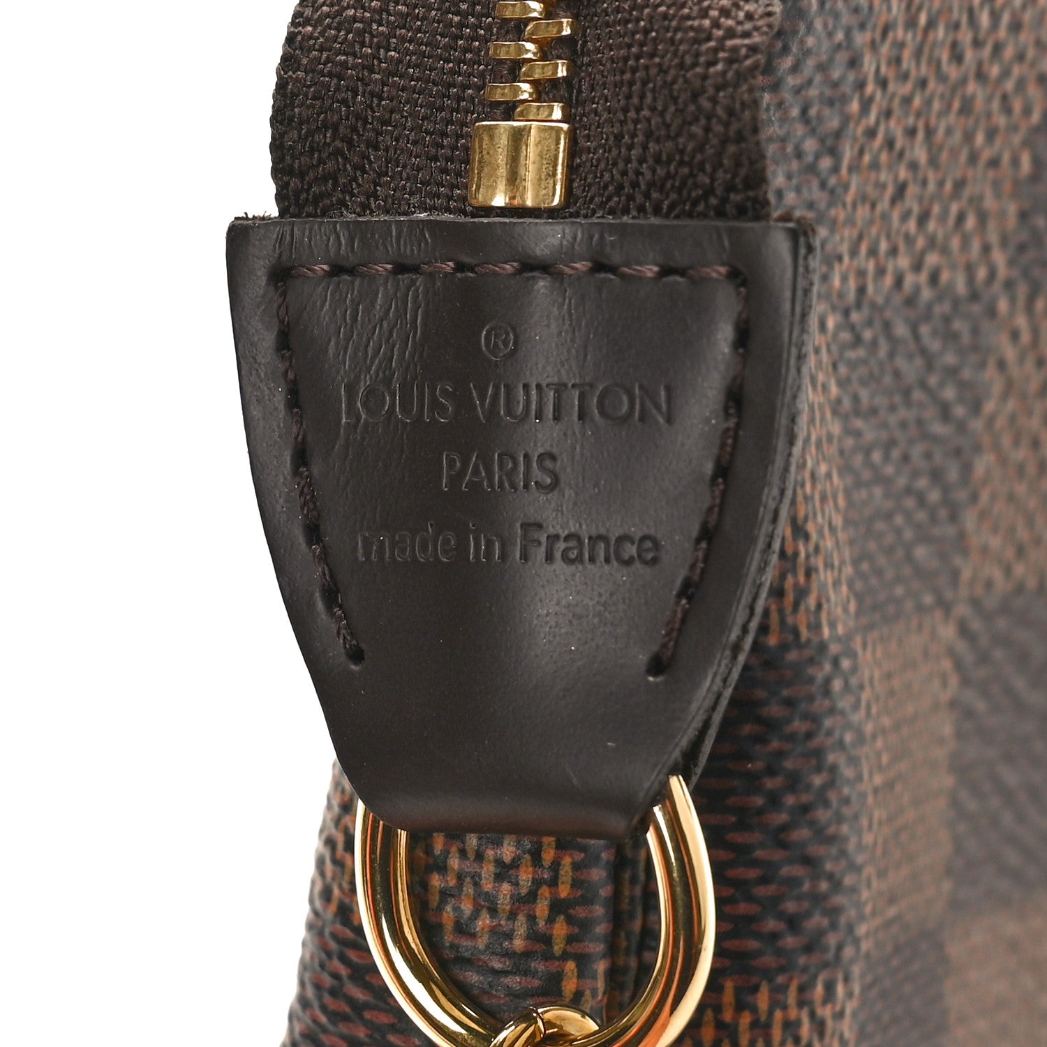 Louis Vuitton Damier Ebene Mini Pochette Accessories 7 of 9