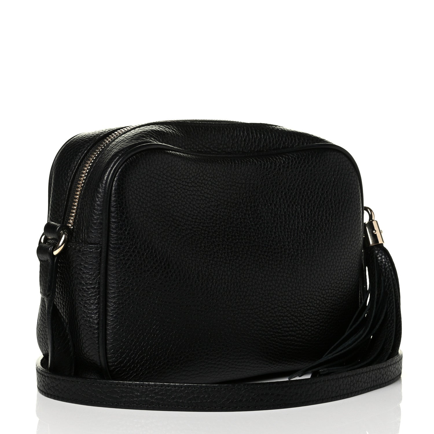 Gucci Pebbled Calfskin Small Soho Disco Bag Black 2 of 7